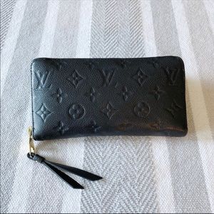 Louis Vuitton Zippy Empreinte Black Monogram